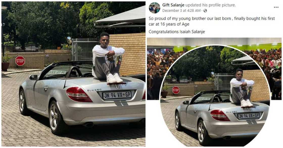 Isaiah Salanje, Gift Salanje, boy buys his first car, 16-year-old boy buys car Isaiah Salanje, Gift Salanje, boy buys his first car, 16-year-old boy buys car