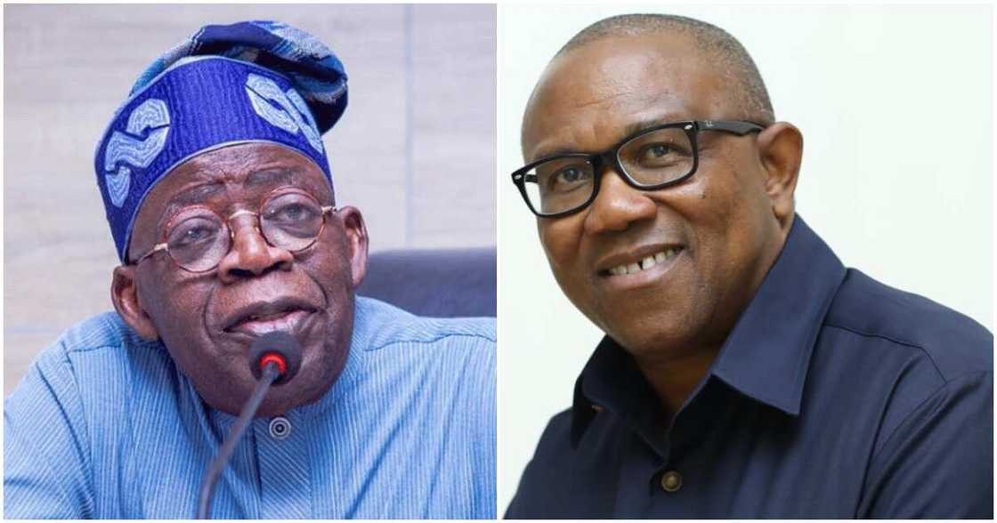 Bola Tinubu da Peter Obi