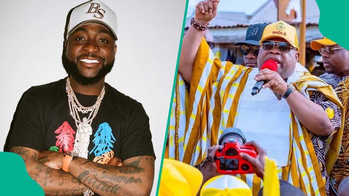 Davido shares moment he video call his uncle, Governor Ademola Adeleke. Davido shares moment he video call his uncle, Governor Ademola Adeleke.