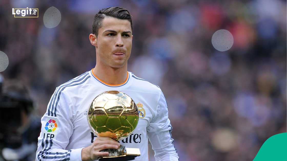 Cristiano Ronaldo, Real Madrid, Ballon d'Or, Granada, Spain. Cristiano Ronaldo, Real Madrid, Ballon d'Or, Granada, Spain.