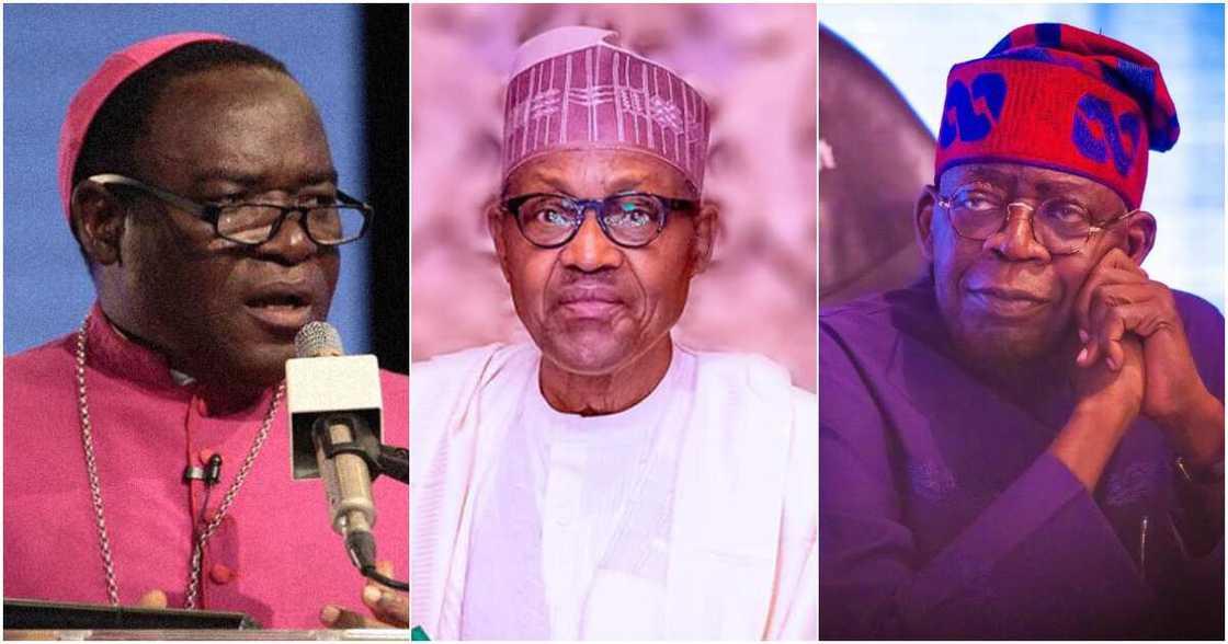 Bola Tinubu, Ado Ekiti, Bishop Matthew Kukah, former President Muhammadu Buhari Bola Tinubu, Ado Ekiti, Bishop Matthew Kukah, former President Muhammadu Buhari