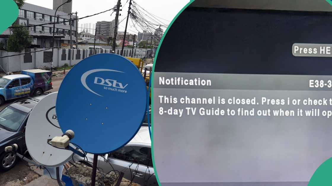 DSTV channels closed