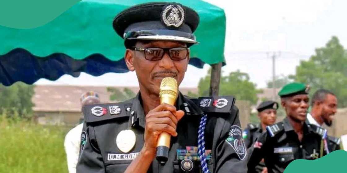 Kwamishinan ƴan sandan Kano, CP Gumel. Kwamishinan ƴan sandan Kano, CP Gumel.