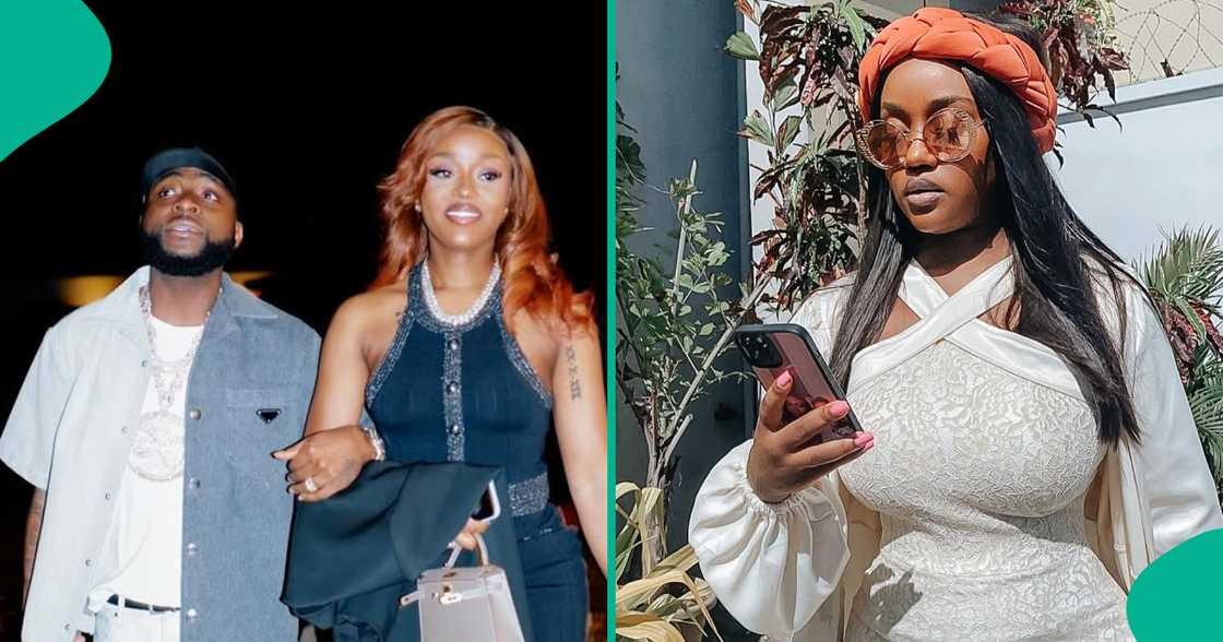 Nigerian singer Davido's wife Chioma steps out with his cousin Folashade Adeleke as the video of their outing trends. Nigerian singer Davido's wife Chioma steps out with his cousin Folashade Adeleke as the video of their outing trends.