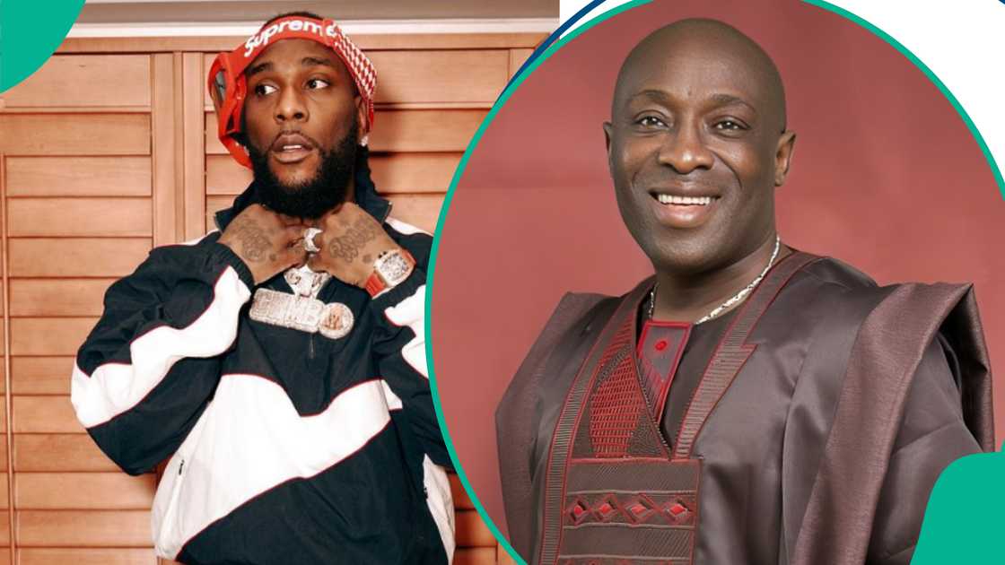 Burnaboy melts hearts after spoiling Adewale Ayuba in a big way