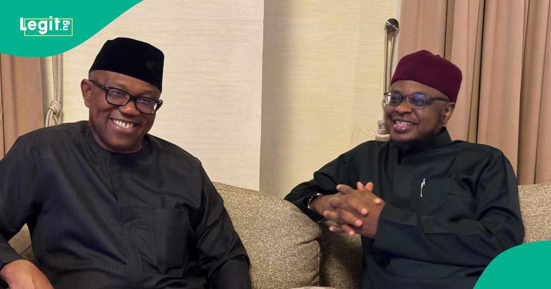 Peter Obi ya ziyarci Pantami. Peter Obi ya ziyarci Pantami.