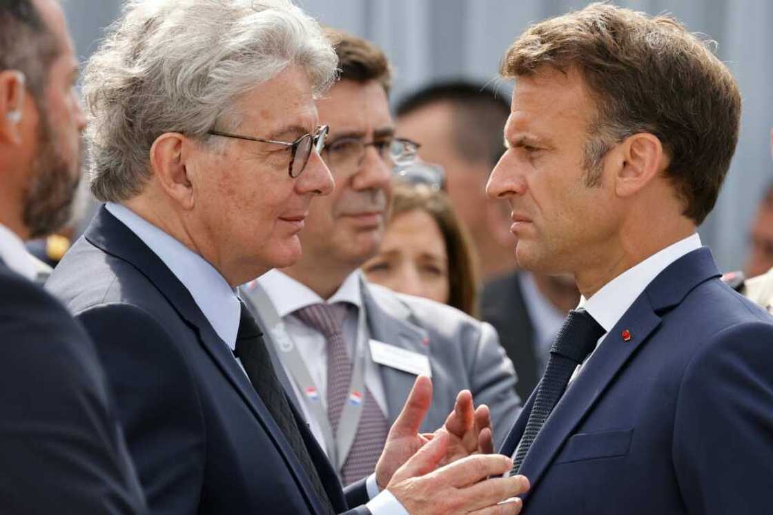 Breton was actually French President Emmanuel Macron's second choice as France's commissioner