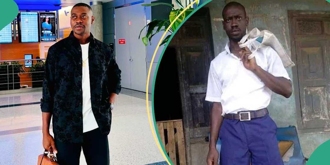 Lateef Adedimeji says he started from a humble beginning. Lateef Adedimeji says he started from a humble beginning.