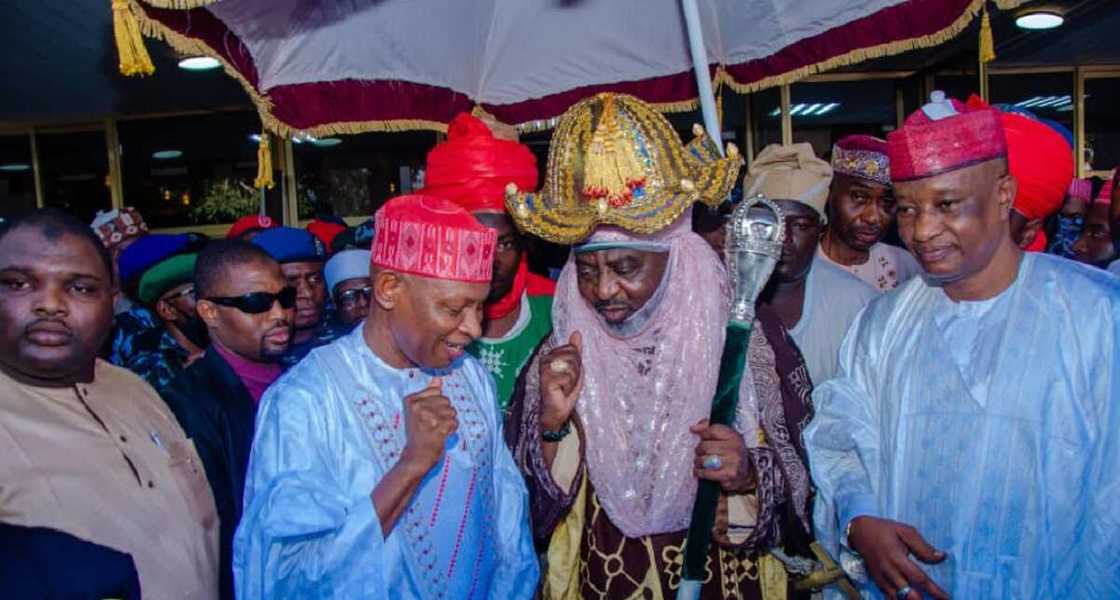 Gwamna da Sarkin Kano Gwamna da Sarkin Kano