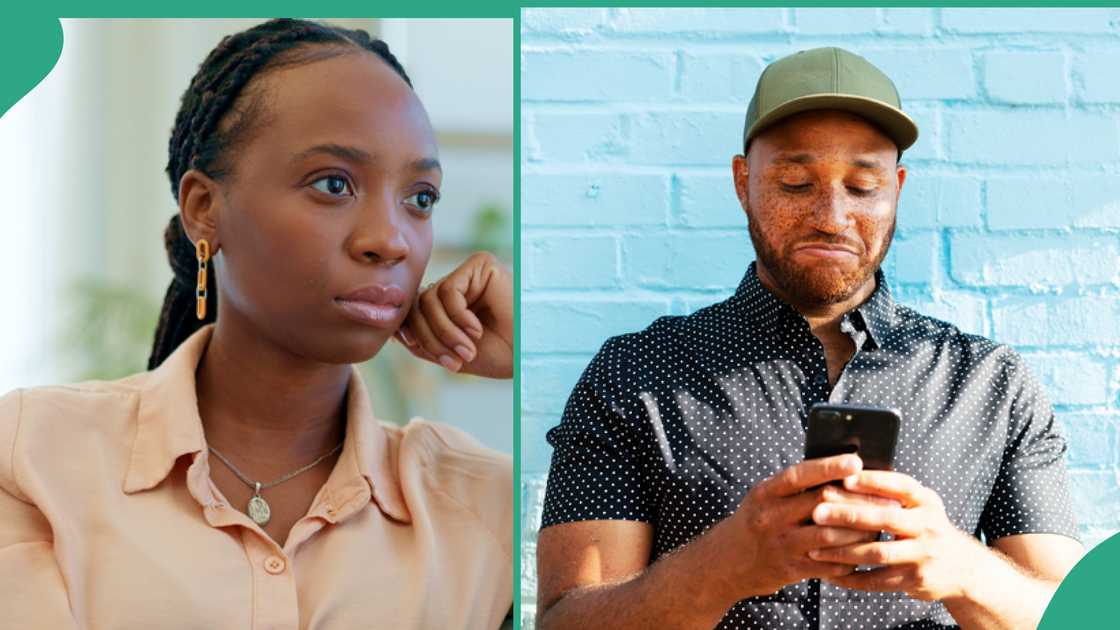 Nigerian lady who is angry with her boyfriend. Nigerian lady who is angry with her boyfriend.