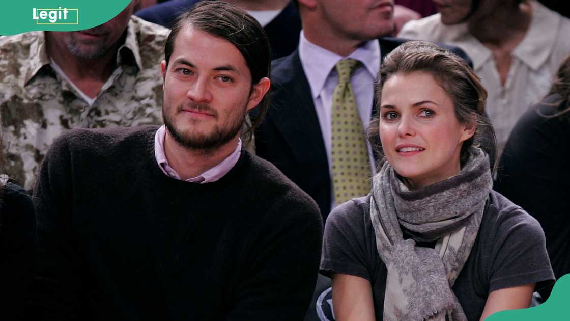 Keri Russell and Shane Deary at Madison Square Garden Keri Russell and Shane Deary at Madison Square Garden