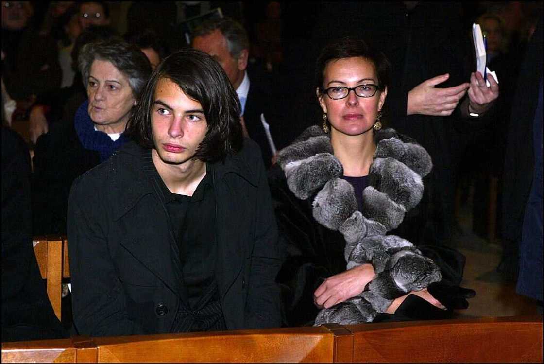 Louis giacobetti et carole bouquet Louis giacobetti et carole bouquet