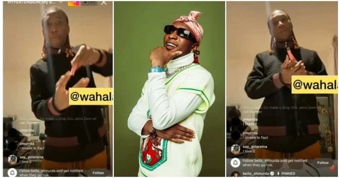 Photos of singer Bella Shmurda Photos of singer Bella Shmurda