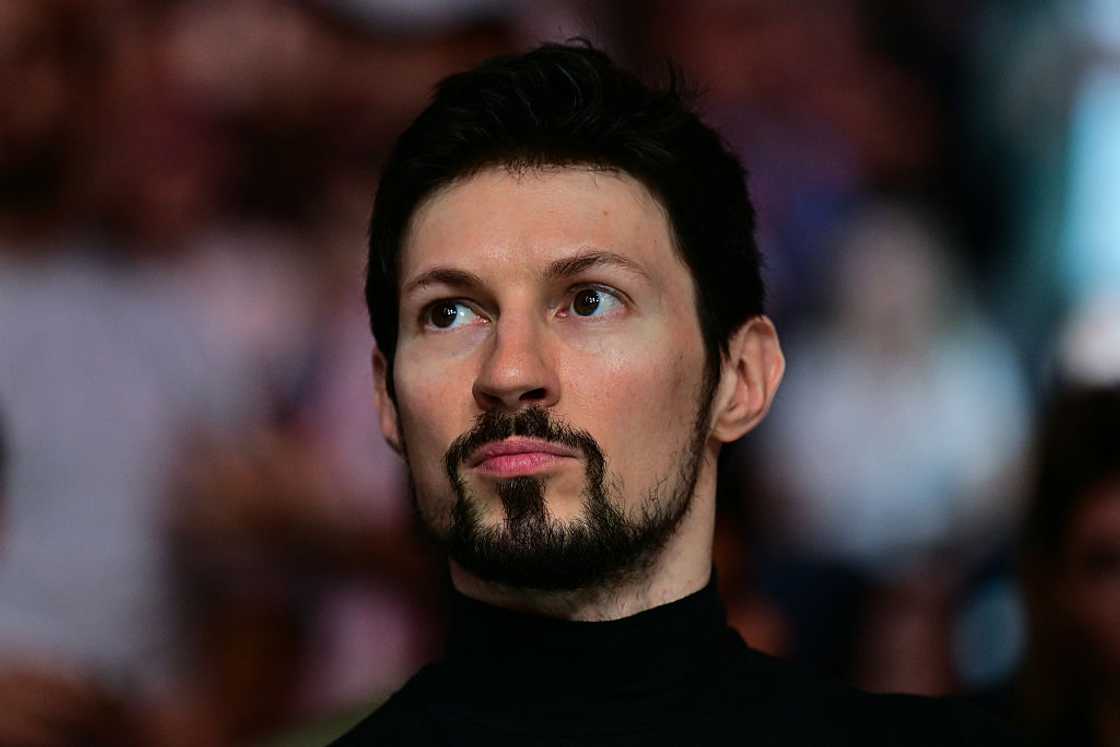 Pavel Durov at Etihad Arena in Abu Dhabi