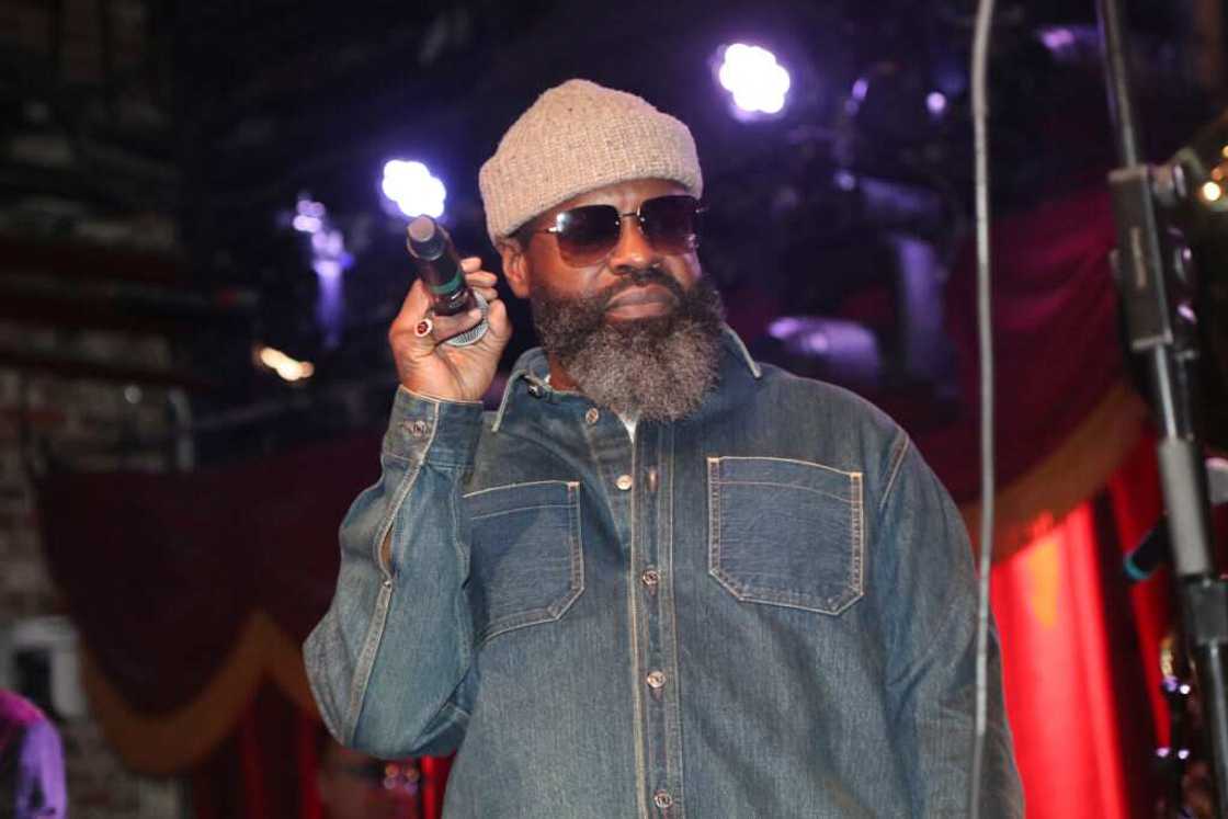 Black Thought performs onstage during The Soul Rebels In Concert at Brooklyn Bowl
