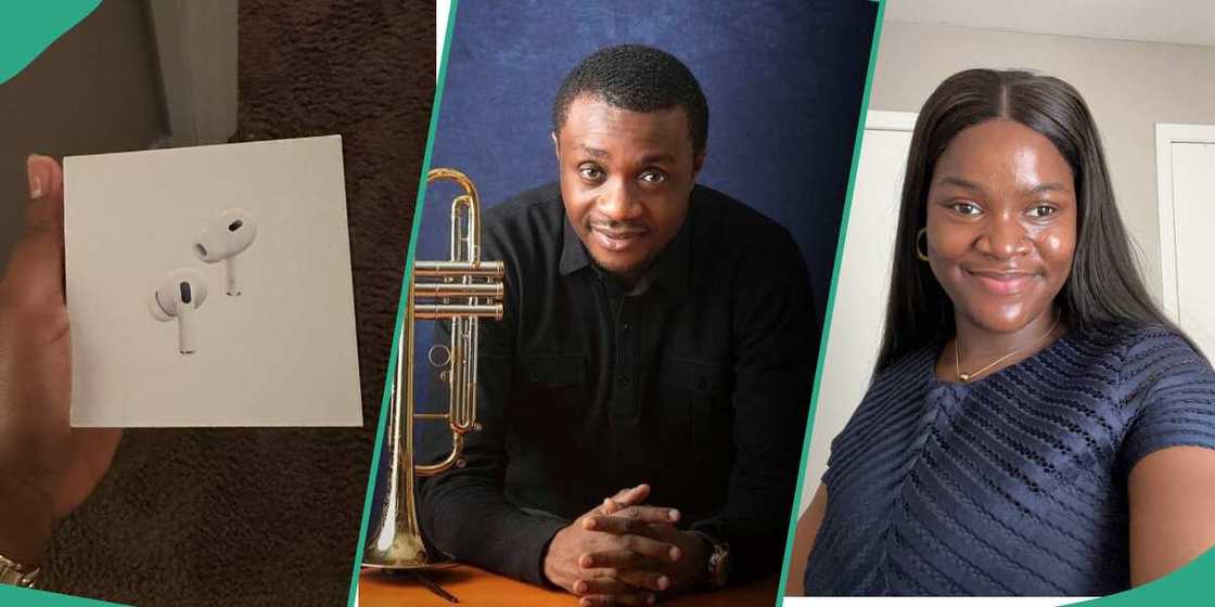 Nathaniel Bassey buys Airpod for lady after Hallelujah challenge Nathaniel Bassey buys Airpod for lady after Hallelujah challenge