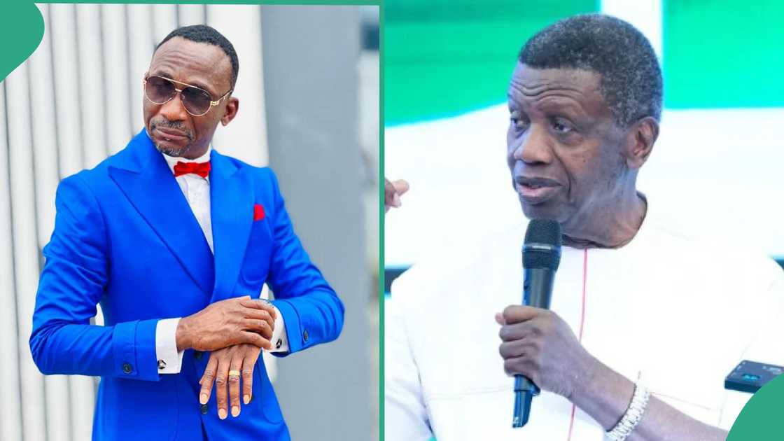 Pastor Paul Enenche and Pastor Enoch Adeboye. Pastor Paul Enenche and Pastor Enoch Adeboye.