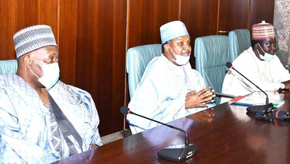 Gwamnonin APC sun shiga ganawa yayin da rikicin kan taron gangamin jam'iyyar ya kazanta