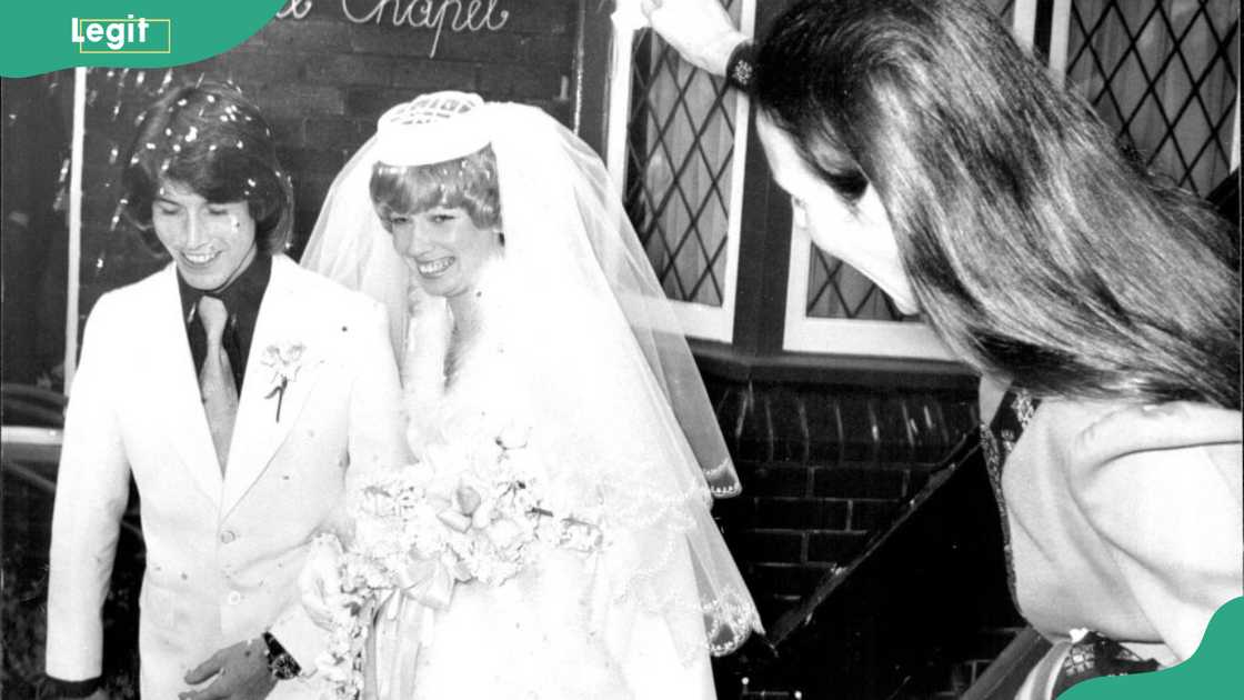 Peta Gibb's parents at the Wayside Chapel Peta Gibb's parents at the Wayside Chapel