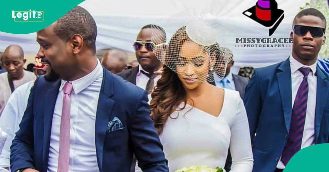 Seyi Tinubu celebrates his wife Layal on their wife 9th wedding anniversary.