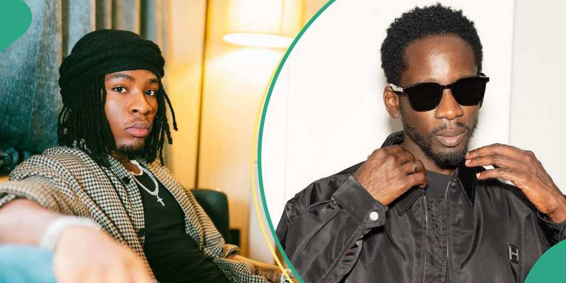 Joeboy opens up on reason for leaving Mr Eazi's record label. Joeboy opens up on reason for leaving Mr Eazi's record label.