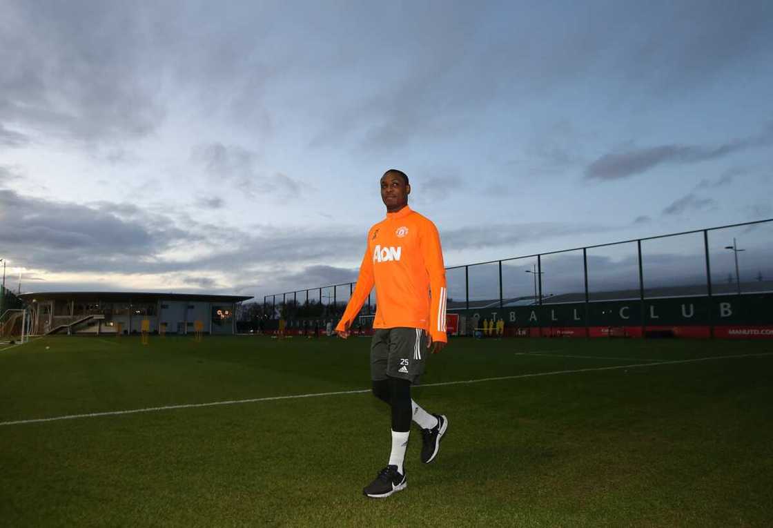 Odion Ighalo in action for Manchester United Odion Ighalo in action for Manchester United