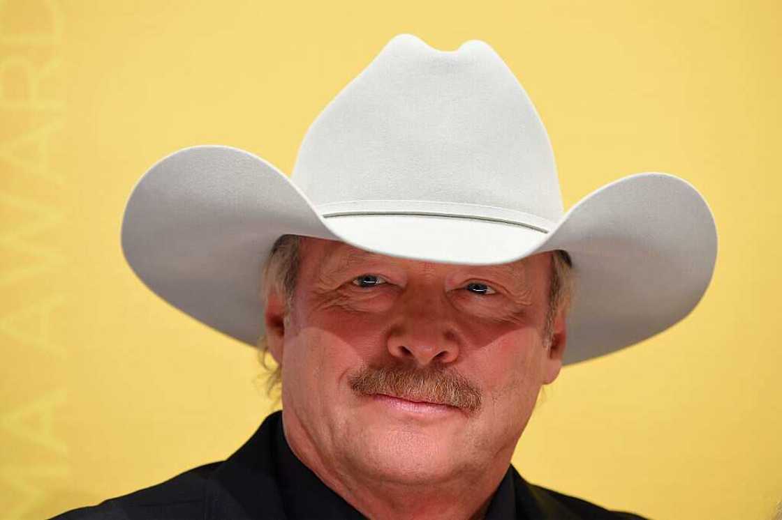 Alan Jackson at the 50th annual CMA Awards at the Bridgestone Arena