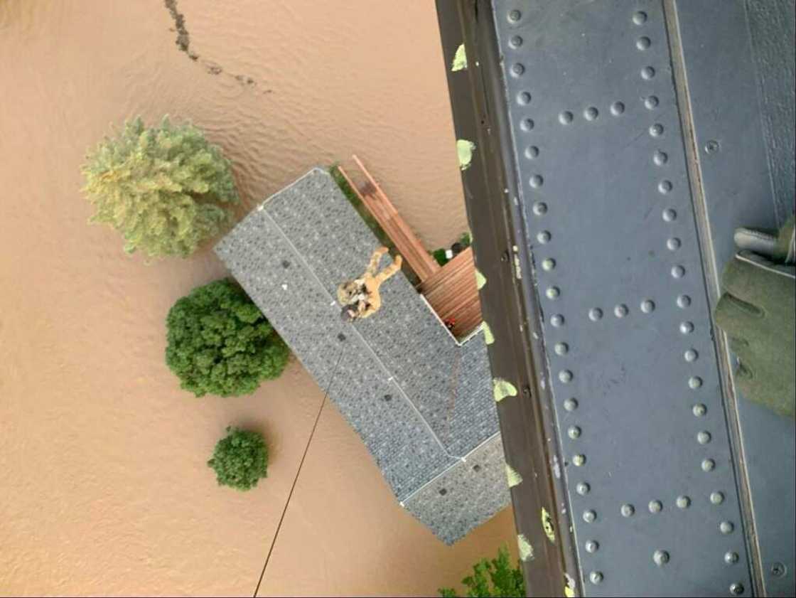 National Guard helicopter crews conduct rescue operations in Yellowstone National Park because of devastating flooding National Guard helicopter crews conduct rescue operations in Yellowstone National Park because of devastating flooding