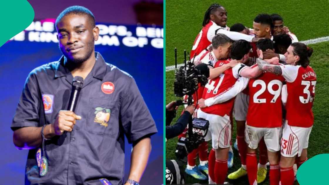 A past video of Pastor Dolapo Lawal speaking about arsenal not winning the premiere league resurface, Nigerians slam him A past video of Pastor Dolapo Lawal speaking about arsenal not winning the premiere league resurface, Nigerians slam him