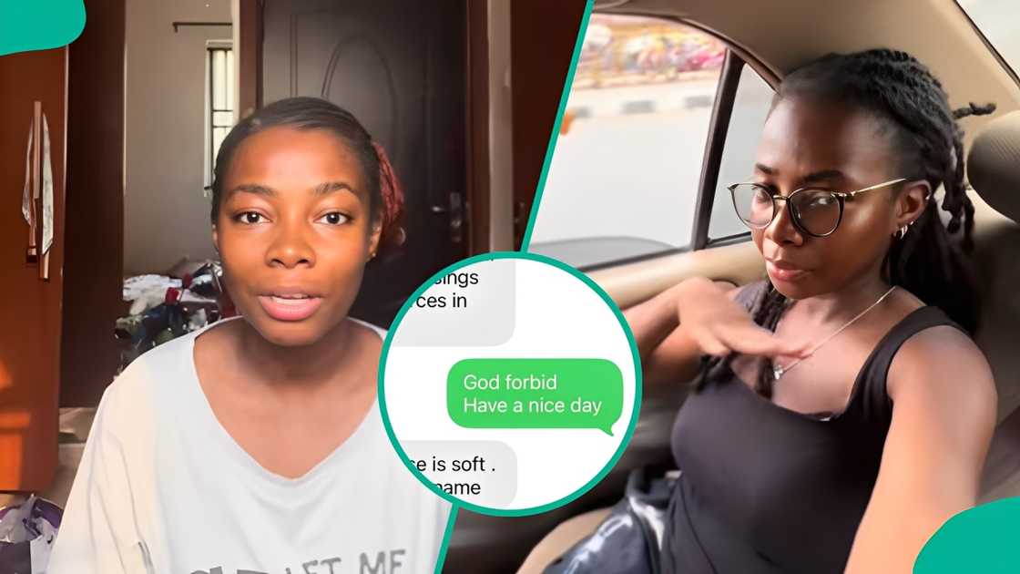 A Nigerian lady shos how she responded to Uber driver who cursed her A Nigerian lady shos how she responded to Uber driver who cursed her