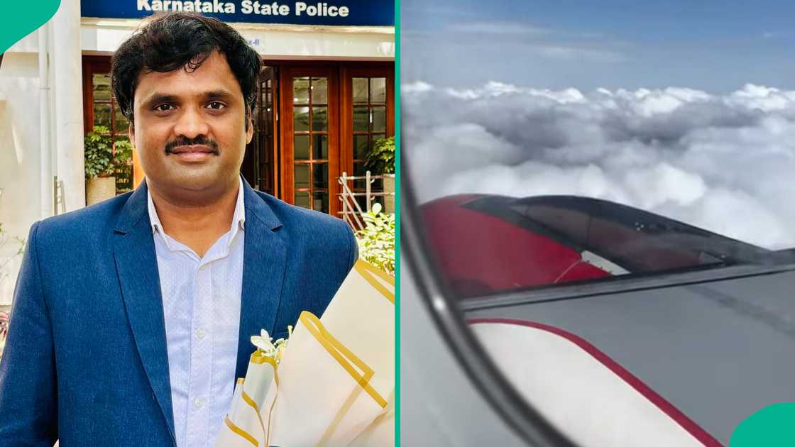 Observant man discovers 'liquid' coming out of Air India Express plane wing engine during recent flight Observant man discovers 'liquid' coming out of Air India Express plane wing engine during recent flight