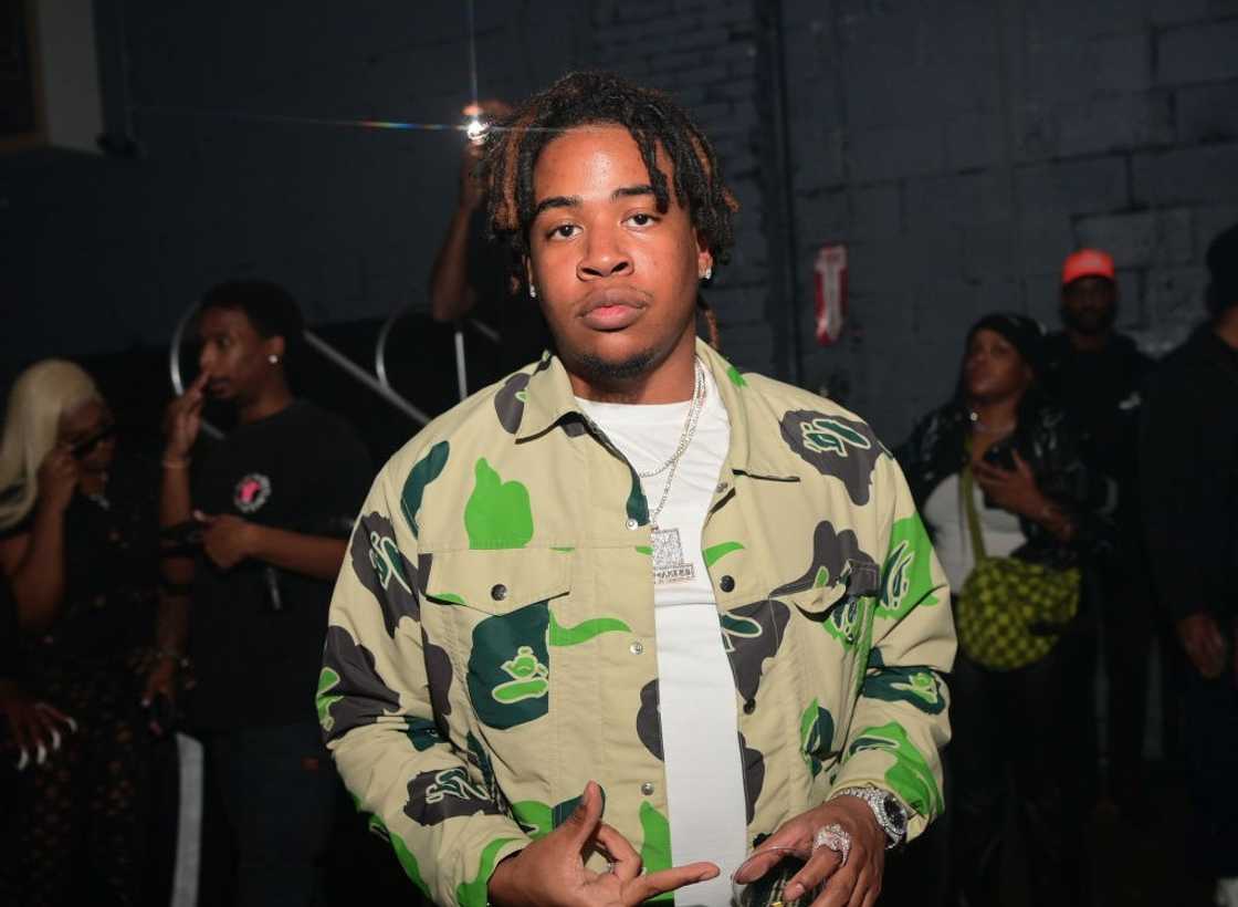 Record Producer Turbo poses at "Only Built for Infinity Links" Album Listening Party