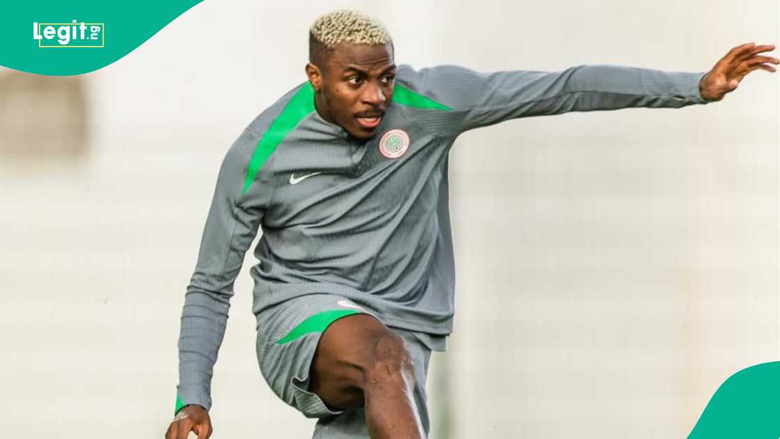 Victor Osimhen, Super Eagles, Nigeria, Fez, Morocco, AFCON 2025. Victor Osimhen, Super Eagles, Nigeria, Fez, Morocco, AFCON 2025.