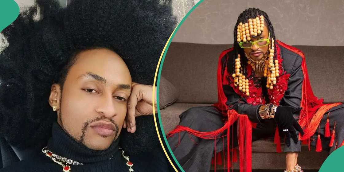 Denrele Edun opens up about his health. Denrele Edun opens up about his health.