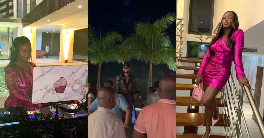 DJ Cuppy plays at private Island party