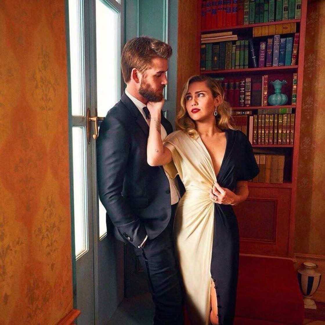 Miley Cyrus and Liam Hemsworth