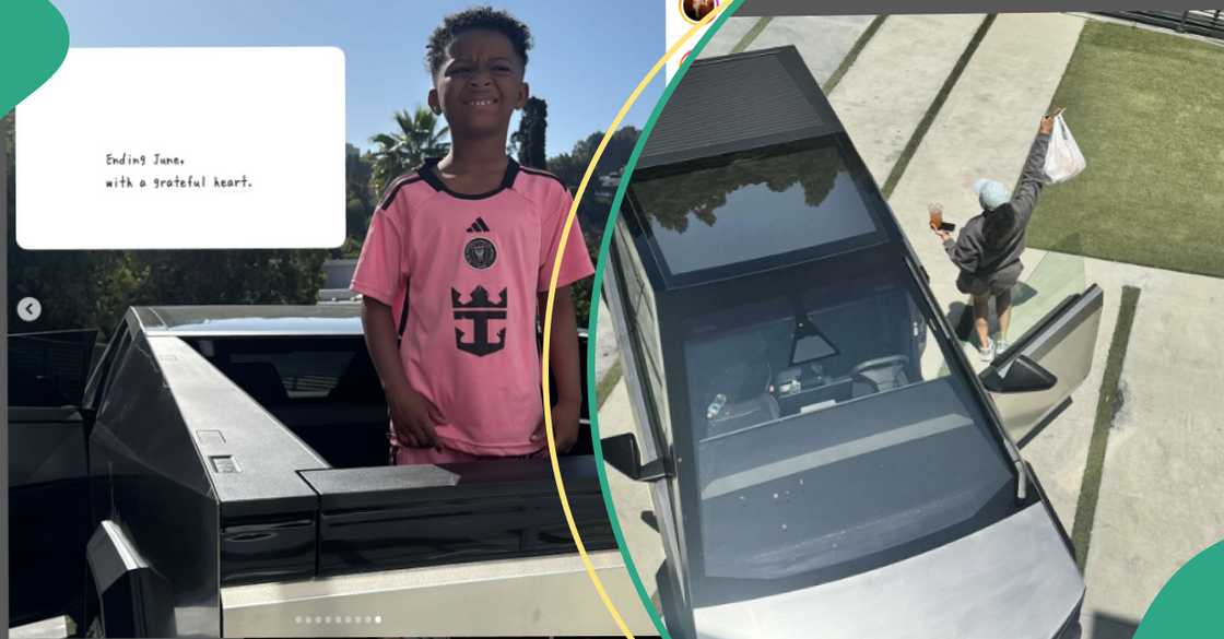 Jada P unconsciously exposes the new car in Wizkid’s garage Jada P unconsciously exposes the new car in Wizkid’s garage