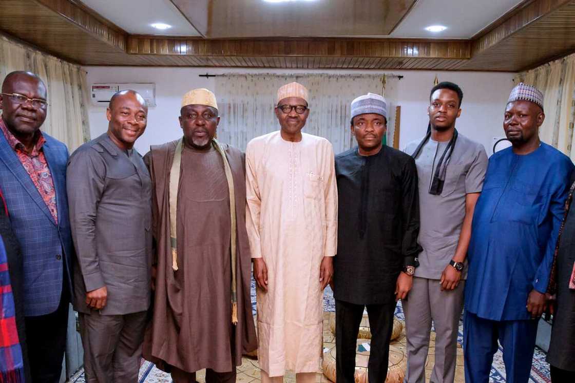 Buhari da Sanata Okorocha Buhari da Sanata Okorocha