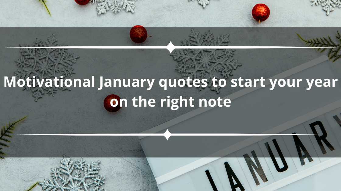 January quotes