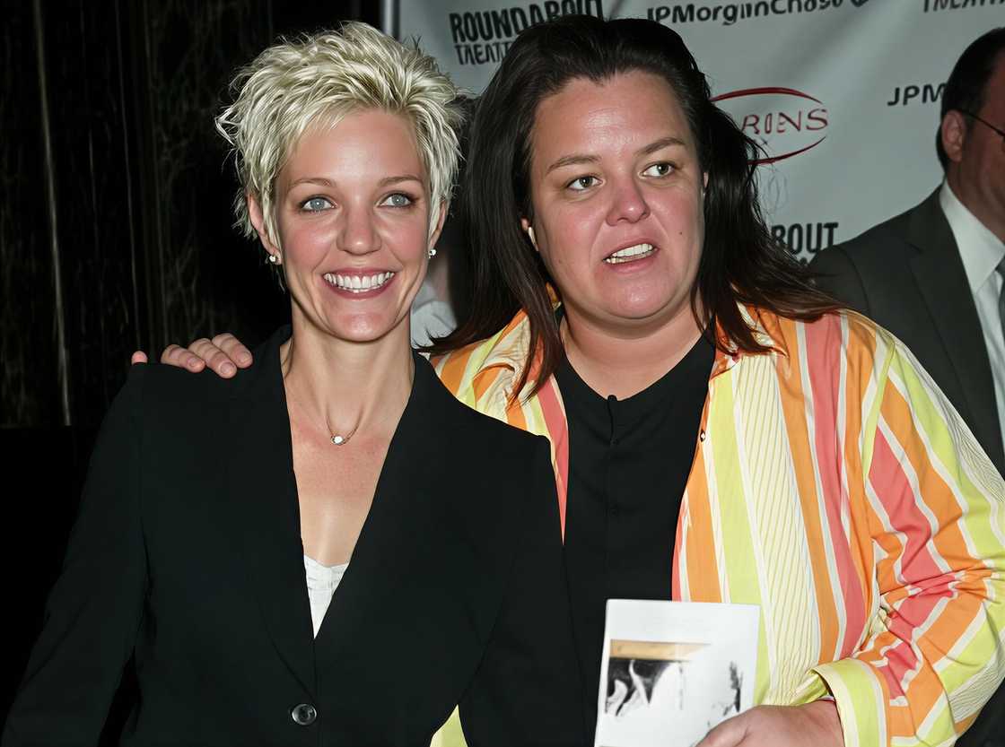 Rosie O'Donnell and Kelli Carpenter pose on the red carpet for the 110 In The Shade Broadway opening night Rosie O'Donnell and Kelli Carpenter pose on the red carpet for the 110 In The Shade Broadway opening night