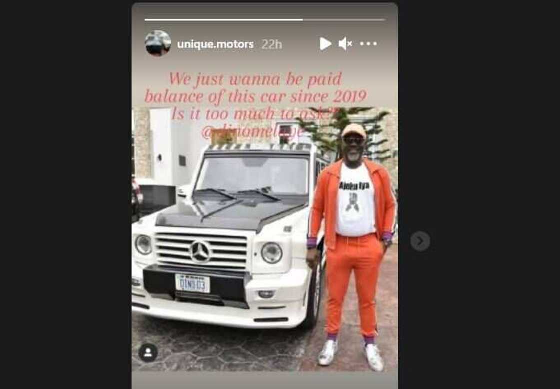 Car Dealer Claims Senator Dino Melaye Hasn’t Paid Up Balance for Mercedes Benz Since 2019 Car Dealer Claims Senator Dino Melaye Hasn’t Paid Up Balance for Mercedes Benz Since 2019