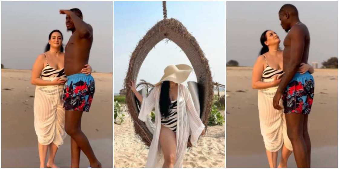 BBNaija Niyi Lawal and wife BBNaija Niyi Lawal and wife