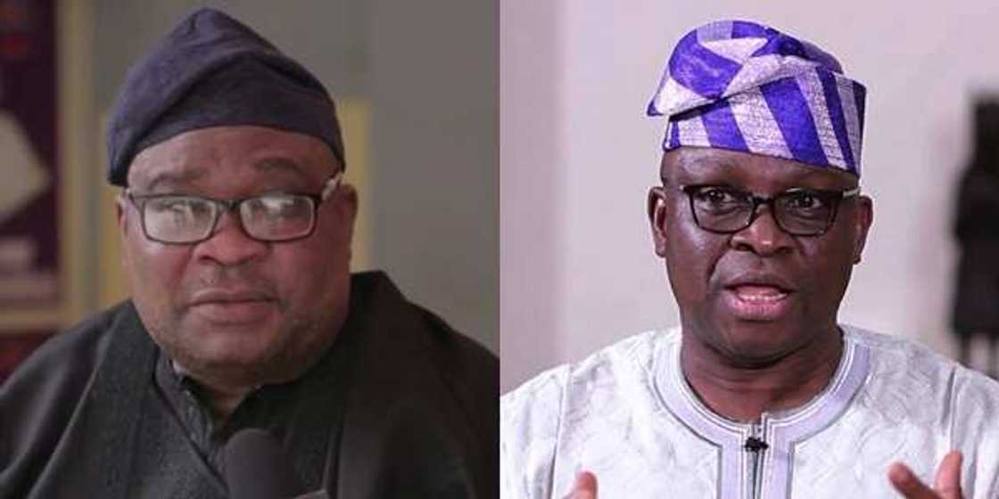 Heartbreak for PDP as Fayose's ally joins Fayemi in APC, gives reasons Heartbreak for PDP as Fayose's ally joins Fayemi in APC, gives reasons