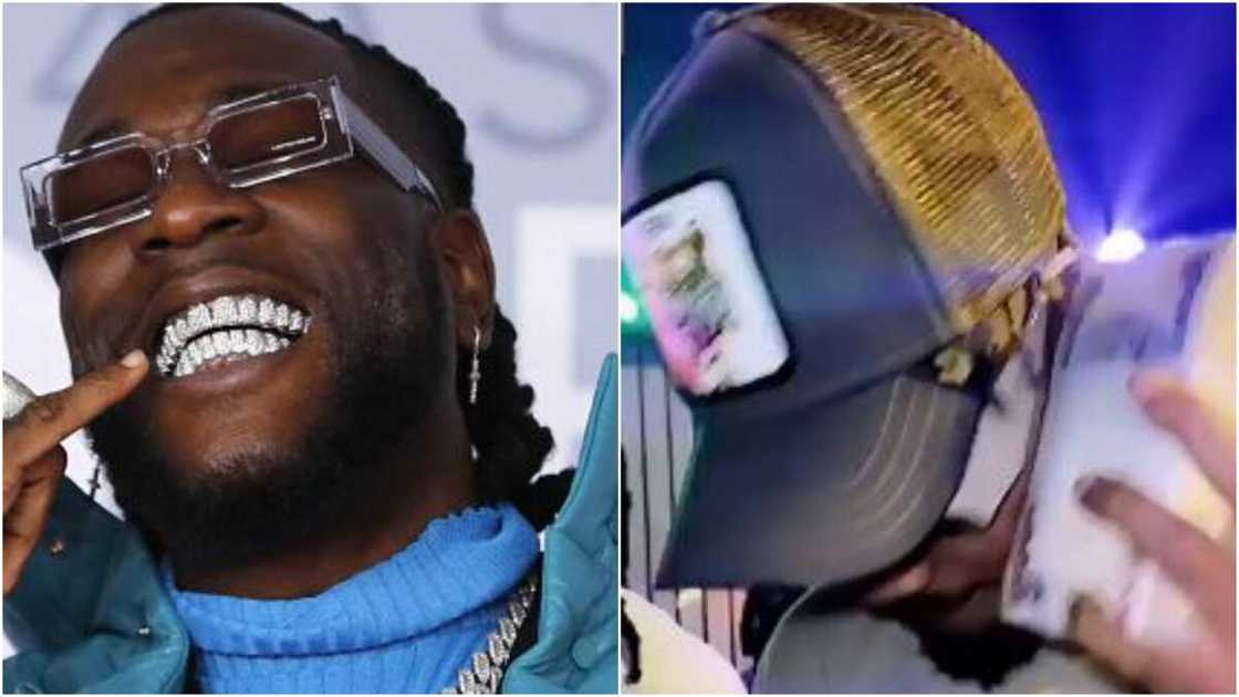 Burna Boy and Poco Lee at the club Burna Boy and Poco Lee at the club