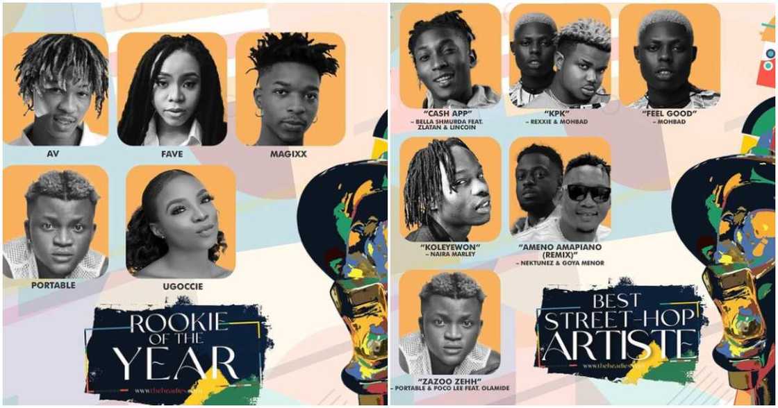 Portable bags Headies nominations Portable bags Headies nominations