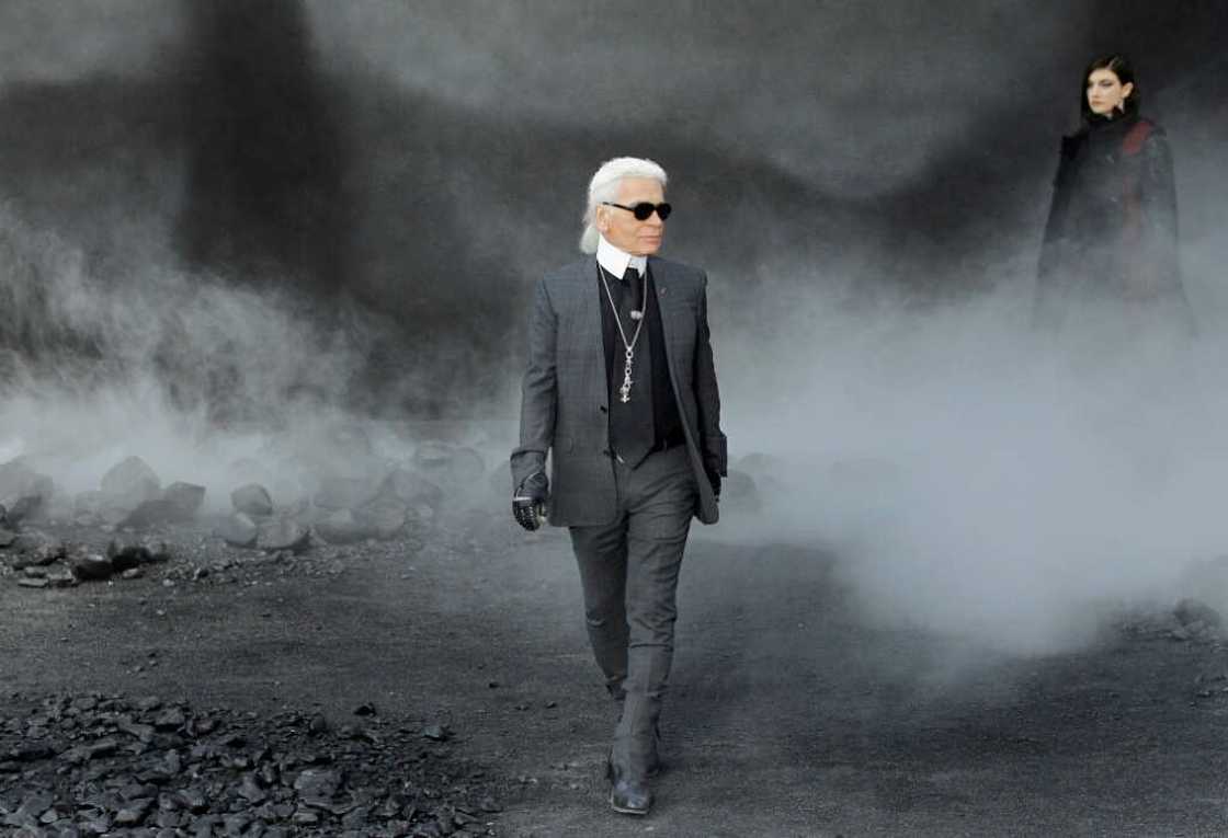 Lagerfeld lived in the apartment for around 10 years up to his death Lagerfeld lived in the apartment for around 10 years up to his death