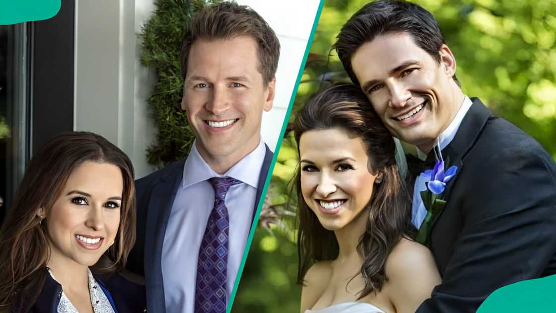 Lacey Chabert and David Nehdar