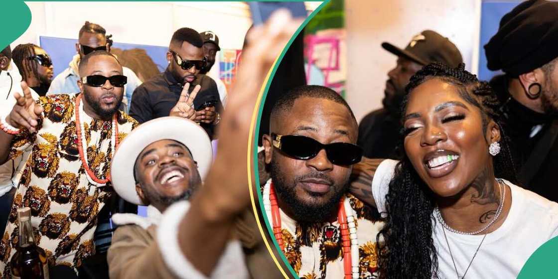 Tunde Ednut stages lavish birthday party in Atlanta.