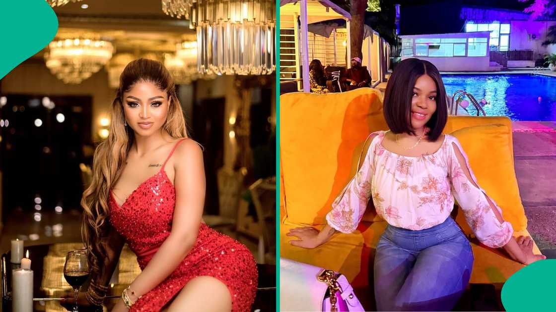 Regina Daniels responds after her friend Ann shared her mansion. Regina Daniels responds after her friend Ann shared her mansion.