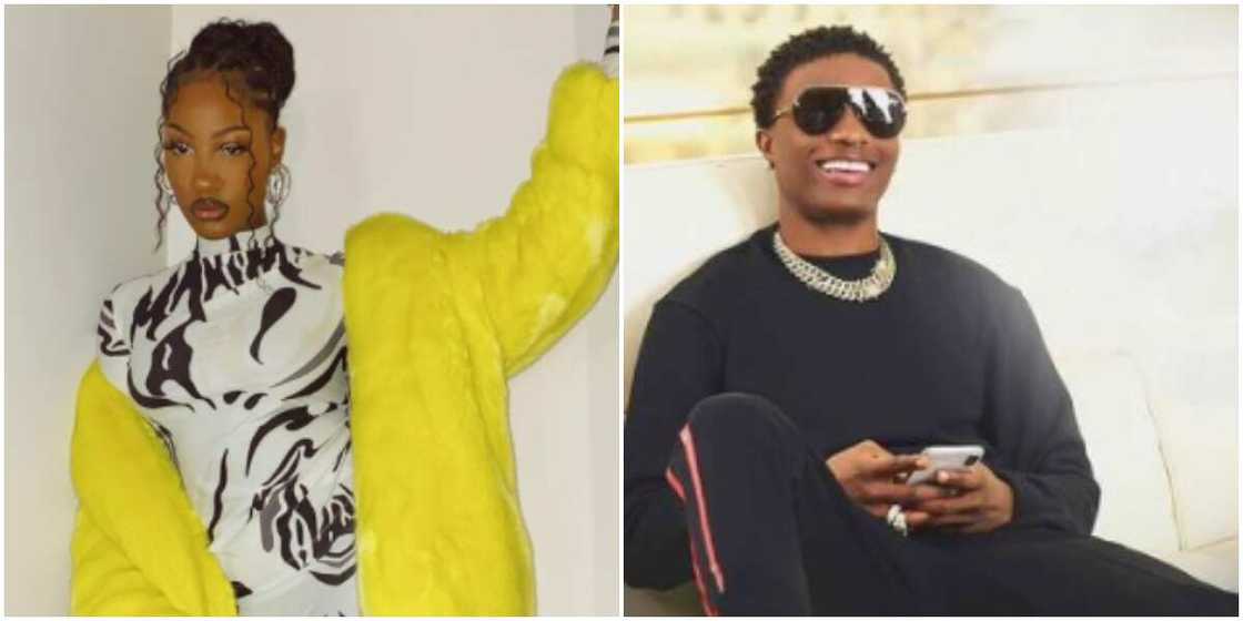 Tems and Wizkid Tems and Wizkid